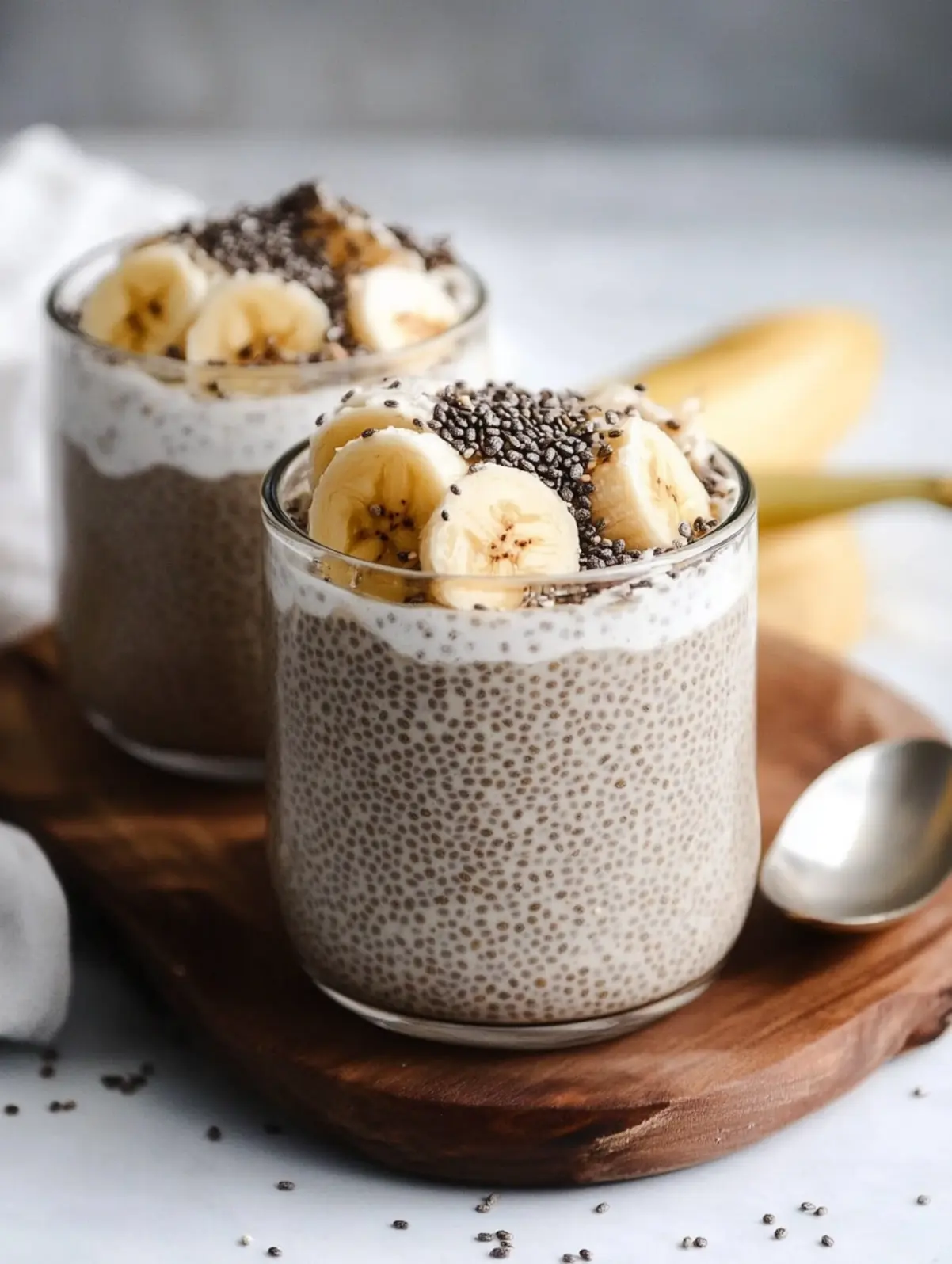 Dreamy Banana Cream Pie Chia Pudding: Master the Caramelized Banana Layer